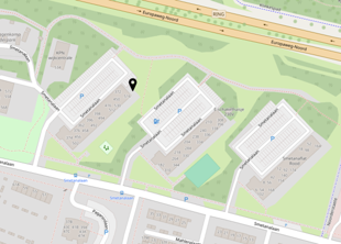 plattegrond met locatie warmtehuis
