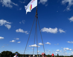 Viering hoogste punt appartementencomplex Thorbeckelaan